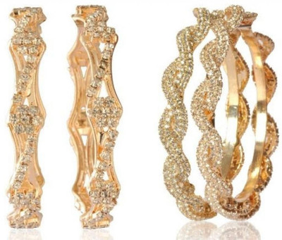 31% OFF on Aria Alloy Bangle Set Pack of 4 31% OFF on Aria Alloy Bangle Set Pack of 4