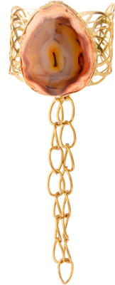 50% OFF on Rejuvenate Jewels Gold Finish Metal, Stone Agate Ring Bracelet 50% OFF on Rejuvenate Jewels Gold Finish Metal, Stone Agate Ring Bracelet