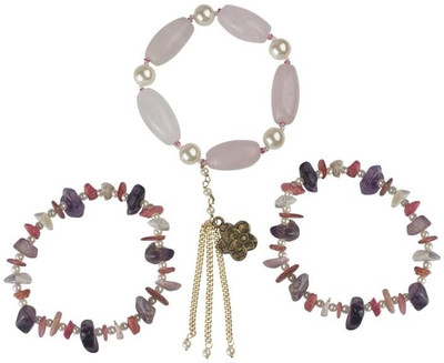 54% OFF on Ivory Tag Cotton Candy Stone Bracelet