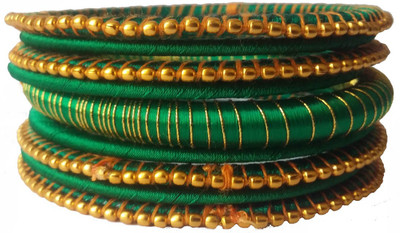 61% OFF on Kuhuk Thread Accessory Plastic Bangle Set Pack of 9