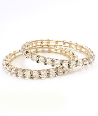 18% OFF on Monza Alloy Rose Gold Plated Bangle Set Pack of 2 18% OFF on Monza Alloy Rose Gold Plated Bangle Set Pack of 2