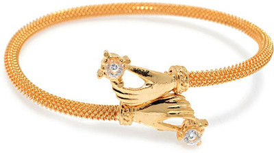 38% OFF on Alankruthi Dazzling Copper Copper Plated Bracelet