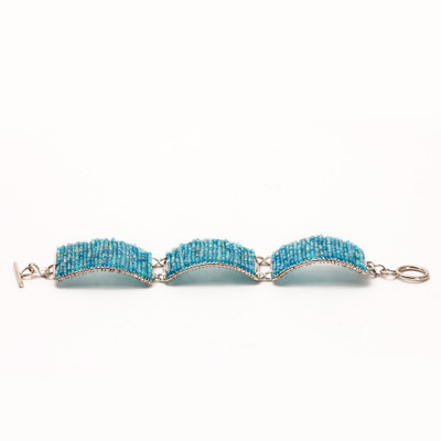 30% OFF on KhoobSurati Exquisite Beaded Metal Bracelet