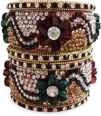 50% OFF on Anitafusion Ranisa Metal Bangle Set Pack of 6