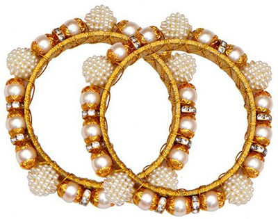 60% OFF on Ratnkar Golden Party Alloy Yellow Gold Plated Bangle Set Pack of 2 60% OFF on Ratnkar Golden Party Alloy Yellow Gold Plated Bangle Set Pack of 2