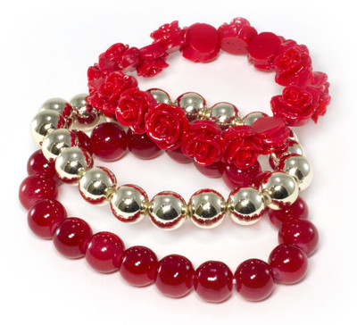 12% OFF on Aara Arts Coral Acrylic Bracelet Set Pack of 3 12% OFF on Aara Arts Coral Acrylic Bracelet Set Pack of 3