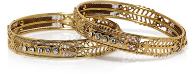 59% OFF on Bindhani Gold Plated Brass Yellow Gold Plated Bangle Set Pack of 2 59% OFF on Bindhani Gold Plated Brass Yellow Gold Plated Bangle Set Pack of 2