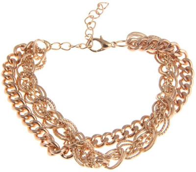 50% OFF on Jewelizer Multistrand Gold Tone Chain Alloy Bracelet 50% OFF on Jewelizer Multistrand Gold Tone Chain Alloy Bracelet