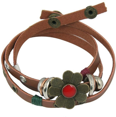 50% OFF on Jewelizer Faux Rock Chick Leather Bracelet