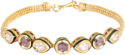 25% OFF on Jewelfin Party Wear Alloy Rhodium Plated Bracelet