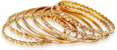 60% OFF on Mrigya MB123 Alloy Bangle Set Pack of 8