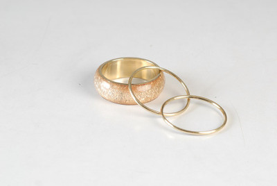 53% OFF on Frestol.com Designer Bangles Brass Enamel, Brass Plated Bangle Set Pack of 3