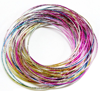 66% OFF on Mischika Sparkles Metal Bangle