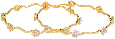 19% OFF on Karigari Fashion jewels Alloy Bangle Set Pack of 2 19% OFF on Karigari Fashion jewels Alloy Bangle Set Pack of 2