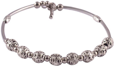 50% OFF on Jewelizer Tibetan Silver Alloy Charm Bracelet