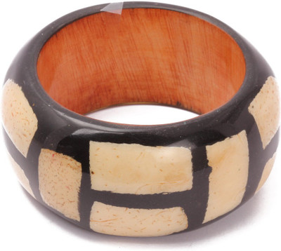 30% OFF on Khoobsurati Hypnotic Swish Designed Wood Bangle