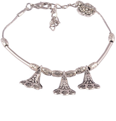 50% OFF on Jewelizer Tibetan Silver Alloy Charm Bracelet