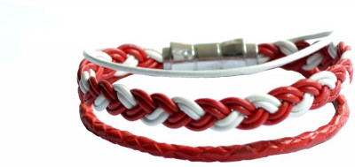 72% OFF on Cuero Cool and Stylish Leather Bracelet