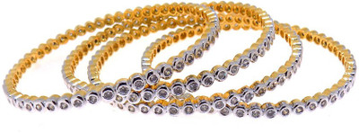 40% OFF on Aabhushan Jewels Fashion Alloy Cubic Zirconia Bangle Set Pack of 4 40% OFF on Aabhushan Jewels Fashion Alloy Cubic Zirconia Bangle Set Pack of 4