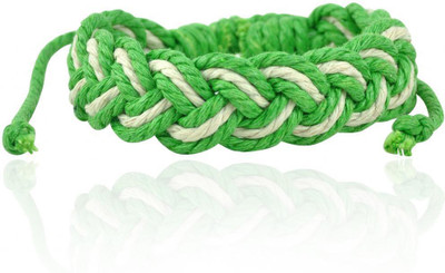 58% OFF on Alphaman Green Grass Leather Bracelet