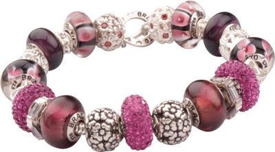 Bracialeto Hues of pink Silver Bracelet
