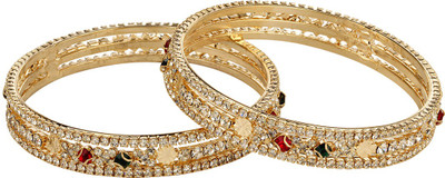 28% OFF on Coash Traditional Touch Alloy Bangle Set Pack of 2 28% OFF on Coash Traditional Touch Alloy Bangle Set Pack of 2
