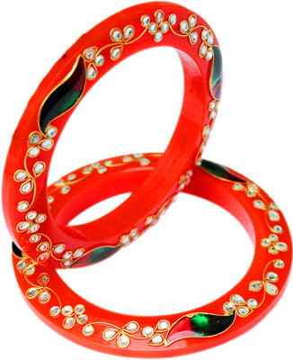 13% OFF on MDK Jewellers Plastic Na Bangle Set Pack of 2