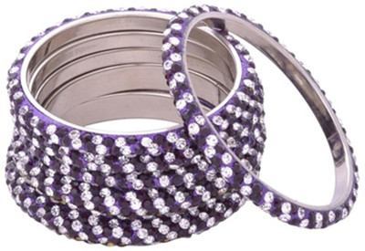 20% OFF on Aakshi Metal, Alloy Bangle Set Pack of 6