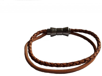 64% OFF on Cuero Leather Bracelet