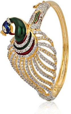 75% OFF on Rubena Mayur Alloy Yellow Gold Plated Bracelet