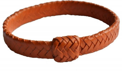 60% OFF on Cuero Orange LC-68 Leather Bracelet