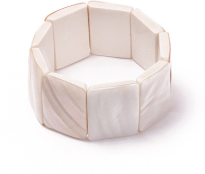 30% OFF on KhoobSurati Beautiful Ivory Hammer Plastic Bracelet