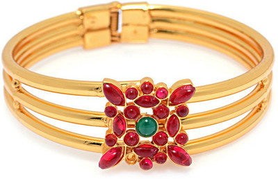 38% OFF on Alankruthi Dazzling Copper Copper Plated Bracelet