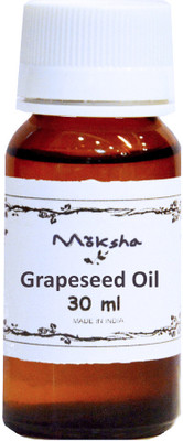 22% OFF on Moksha Grapeseed Oil - Cold Pressed 30 ml