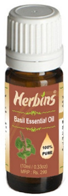 11% OFF on Herbins Basil Essential Oil 10 ml 11% OFF on Herbins Basil Essential Oil 10 ml