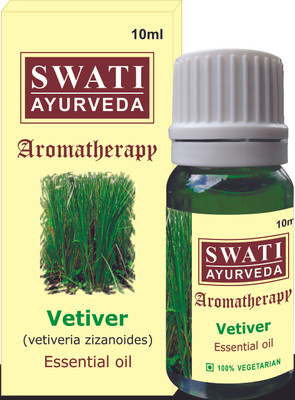 Swati Ayurveda Essential Oil Vetiver Vetiveria Zizanoides 10 ml Swati Ayurveda Essential Oil Vetiver Vetiveria Zizanoides 10 ml