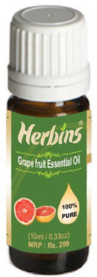 16% OFF on Herbins Grape Fruit Essential Oil 10 ml