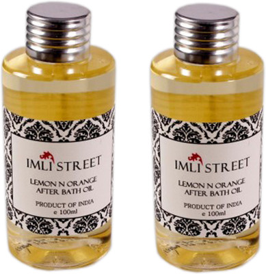 9% OFF on Imli street Lemon & Orange After Bath Oil Pack of 2 200 ml 9% OFF on Imli street Lemon & Orange After Bath Oil Pack of 2 200 ml