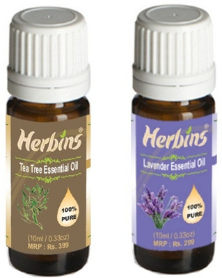 48% OFF on Herbins Essential Oil Tea Tree & Lavender 20 ml 48% OFF on Herbins Essential Oil Tea Tree & Lavender 20 ml