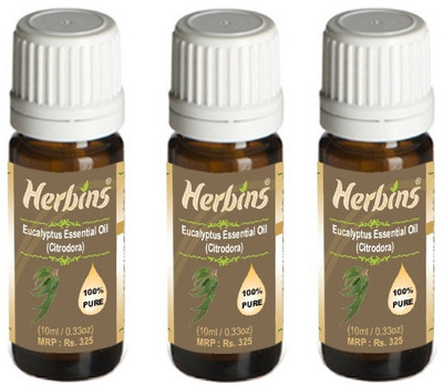 43% OFF on Herbins Eucalyptus Essential Oil Combo-3 30 ml 43% OFF on Herbins Eucalyptus Essential Oil Combo-3 30 ml
