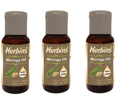 37% OFF on Herbins Moringa Oil Combo-3 150 ml 37% OFF on Herbins Moringa Oil Combo-3 150 ml