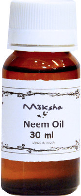 9% OFF on Moksha Neem Oil - Cold Pressed 30 ml