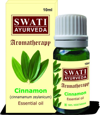 4% OFF on Swati Ayurveda Essential Oil Cinnamon Cinnamamum Zeylanicum 10 ml 4% OFF on Swati Ayurveda Essential Oil Cinnamon Cinnamamum Zeylanicum 10 ml