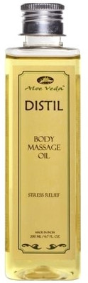 Buy Aloe Veda Distil Stress Relief Body Massage Oil: Bath Essential Oil