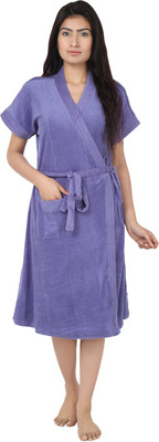 She N She Purple Large Bath Robe She N She Purple Large Bath Robe