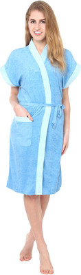 35% OFF on Superior Blue Free Size Bath Robe 35% OFF on Superior Blue Free Size Bath Robe