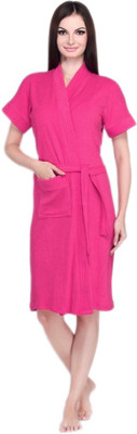 34% OFF on Simsim Nx Pink Free Size Bath Robe 34% OFF on Simsim Nx Pink Free Size Bath Robe