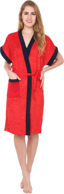 56% OFF on Superior Red Free Size Bath Robe 56% OFF on Superior Red Free Size Bath Robe
