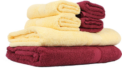 4% OFF on Trident Cotton Set of Towels