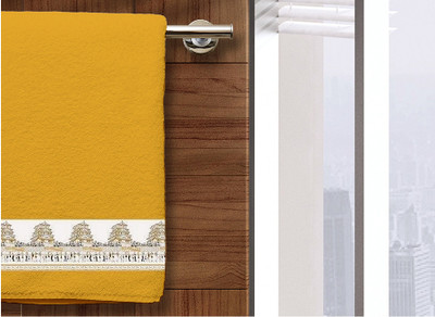 7% OFF on Bombay Dyeing Cotton Bath Towel